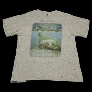 Vintage Kingstree Classics‎ Distressed Sea World Seals Shirt Adult Large